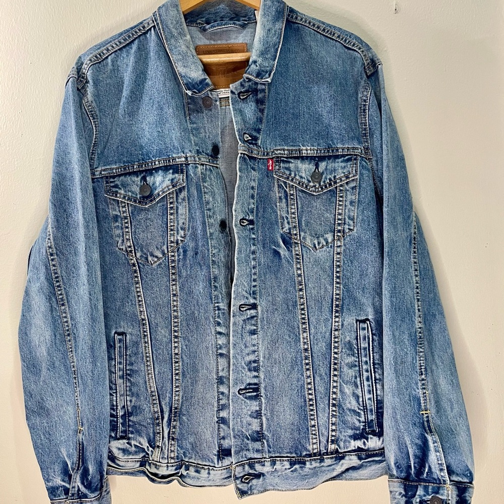 Levi's Blue Denim Jacket for Men